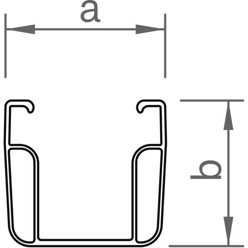 Solar Modules Mounting Structure - novotegra C-rail 47-2 5,90 m - BayWa ...